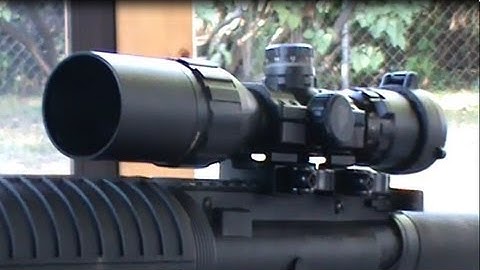 MTR77 NP Fixes & Review UTG 3-9x32 Compact CQB Bug Buster AO RGB Scope