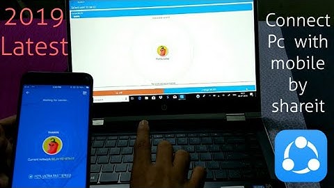 How to connect shareit mobile with any computer in Hindi.100% working. 2019 latest version