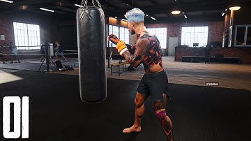 UFC 4 Career Mode - Part 1 - MY CAREER BEGINS