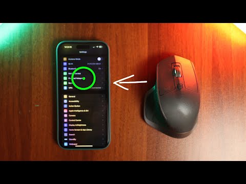 How to connect bluetooth mouse to iPhone?