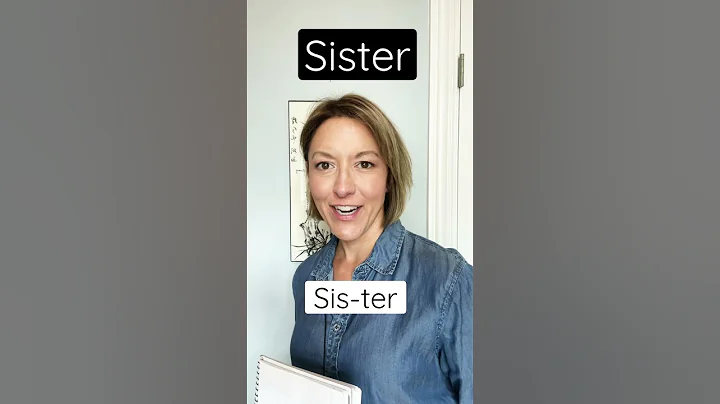How to Pronounce SISTER - #SHORTS Quick English Pronunciation Mini Lesson