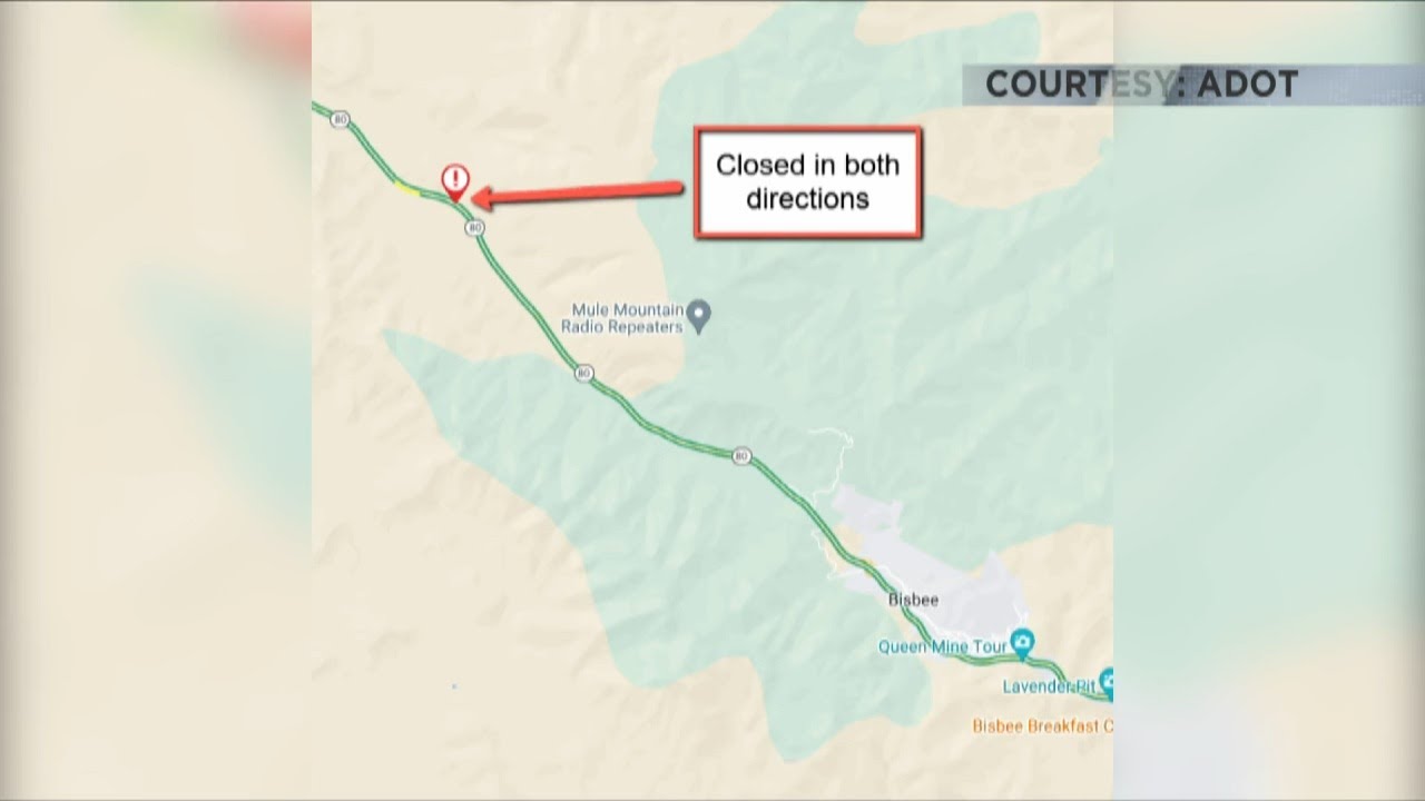 One dead in threecar crash on SR 80 near Bisbee YouTube