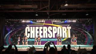 Jaguar Athletics Jungle Cats day 2 Cheersport Nationals 2017 2nd place Senior