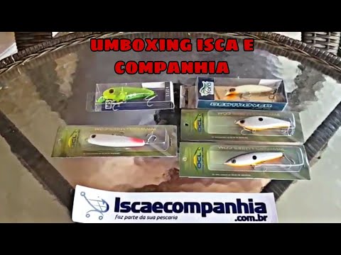 umboxing isca e companhia - Best Lures Brasil