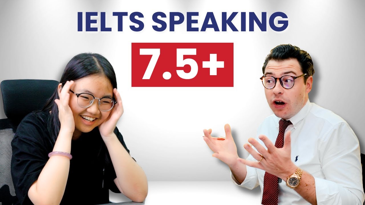 Пробный тест IELTS Speaking Band 7.5+ с обратной связью | IELTS with Charles