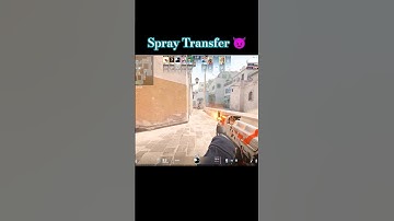 Insane Spray Transfer #csgo #cs2 #viralvideo #support #gaming