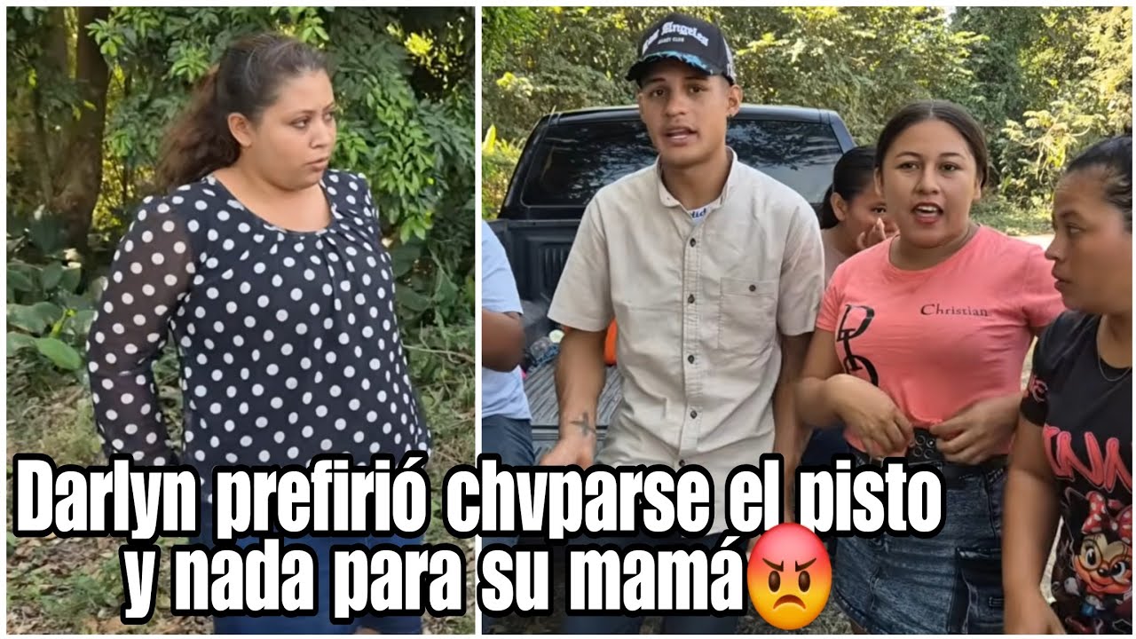 Todo el dinero que le mandarón a darlyn prefirio darle a chino y no a su hijo
