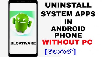UNINSTALL SYSTEM APPS WITH MAGISK MANAGER in Telugu