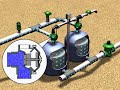 Rivulis sand filter for drip irrigation system