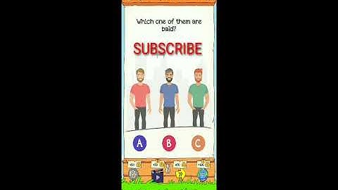 Braindom 2 Level 169 || Which one is of them bald