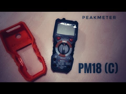 Мультиметры TrueRMS PeakMeter PM18- PM18C