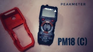  TrueRMS PeakMeter PM18, PM18C