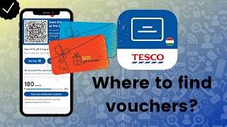 Where to find vouchers in Clubcard Tesco? screenshot 2