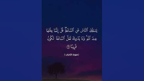 سورة الأحزاب للشيخ عبدالله ناجي محمد