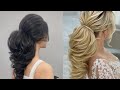 Volumes ponytail hairstyle for wedding  kuldeep hairstylist  hairstyle tutorial for long hair