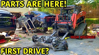 Rebuilding A Wrecked 2020 Tesla Model X Part 6