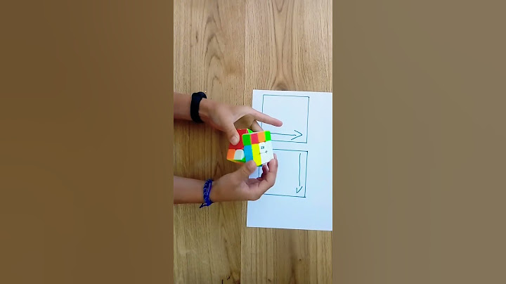 Comment faire le Rubik's Cube en 2 mouvement