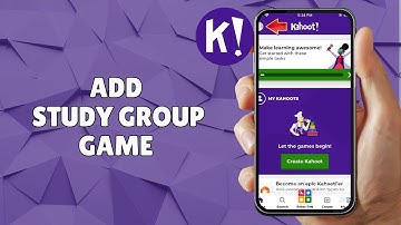 HOW TO ADD STUDY GROUP GAME ON KAHOOT