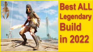 Assassins Creed Odyssey - Best Legendary Warrior Build 2022 - 100% Health - 800% Crit Damage!