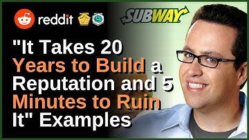 "It Takes 20 Years to Build a Reputation and 5 Minutes to Ruin It" Real Life Examples (AskReddit)