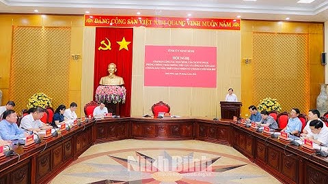 Giao ban công tác nội chính, cải cách tư pháp, phòng, chống tham nhũng, tiêu cực, công tác tôn giáo