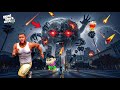 Franklin And Shinchan The Evil Moon Wakes up in GTA 5! Bangla Gameplay