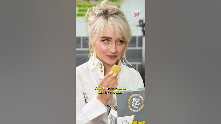 Wrong show @sabrinacarpenter | Chicken Shop Date