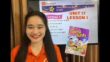 HỌC TIẾNG ANH LỚP 5 - Unit 17 - Lesson 1. What would you like to eat? - Thaki English
