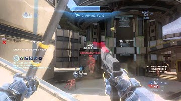 Halo 4 - Team Throwdown - FLAGNUM Overkill Extermination.