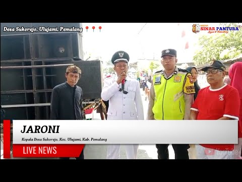 Kades Jaroni Lepas Karnaval HUT ke-81 RI, Ajak Warga Isi Kemerdekaan dengan Karya Nyata