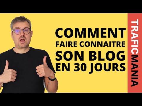 Vidéo: Comment Promouvoir Un Blog