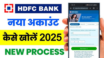 How to Open HDFC Bank Account Online | Full Step-by-Step Guide (2025)