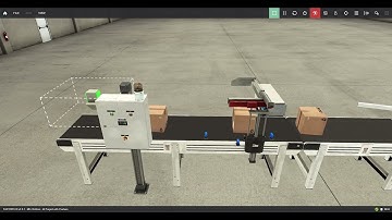 Full Box Flipping System Zoomed On Control Panel