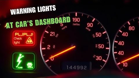 Every Warning Light At Your Car Dashboard Explained 