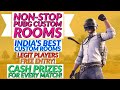 (India/Hindi) PUBG Mobile custom rooms LIVE. LEGIT PLAYERS, FREE ENTRY+CASH PRIZES! Serious CASTING