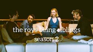 the roys being siblings season 2 [Succession]