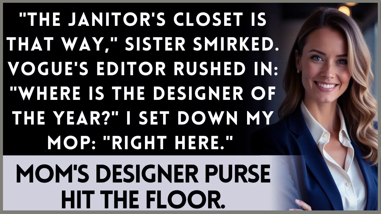 At The Gala, They Gave Me Cleaning Duty—Then My Fashion Empire Launch Began