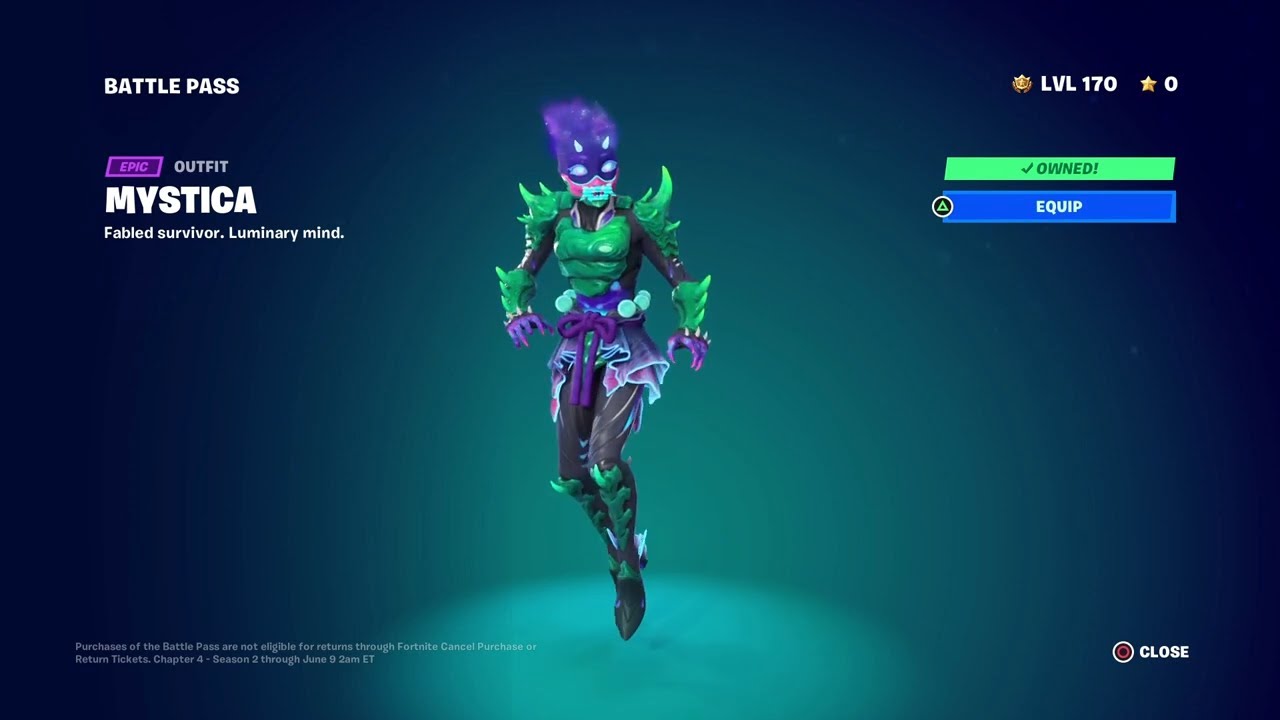 Fortnite Mystica Skin Preview !!! 😱 - YouTube