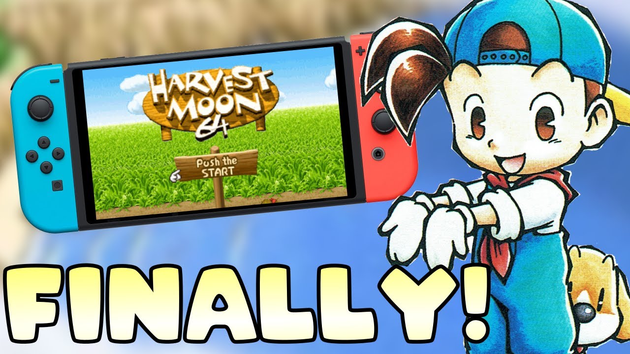 Revisiting Harvest Moon 64 on the Nintendo Switch!! 