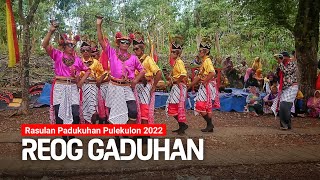 Reog Klasik 'GADUHAN' Perform Pule Kulon | Adat dan Tradisi Rasulan 2022