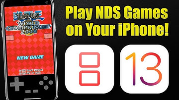 NEW!! Play NDS games on your iPhone iPad iPod touch, NO COMPUTER NO JAILBREAK 🔥🔥