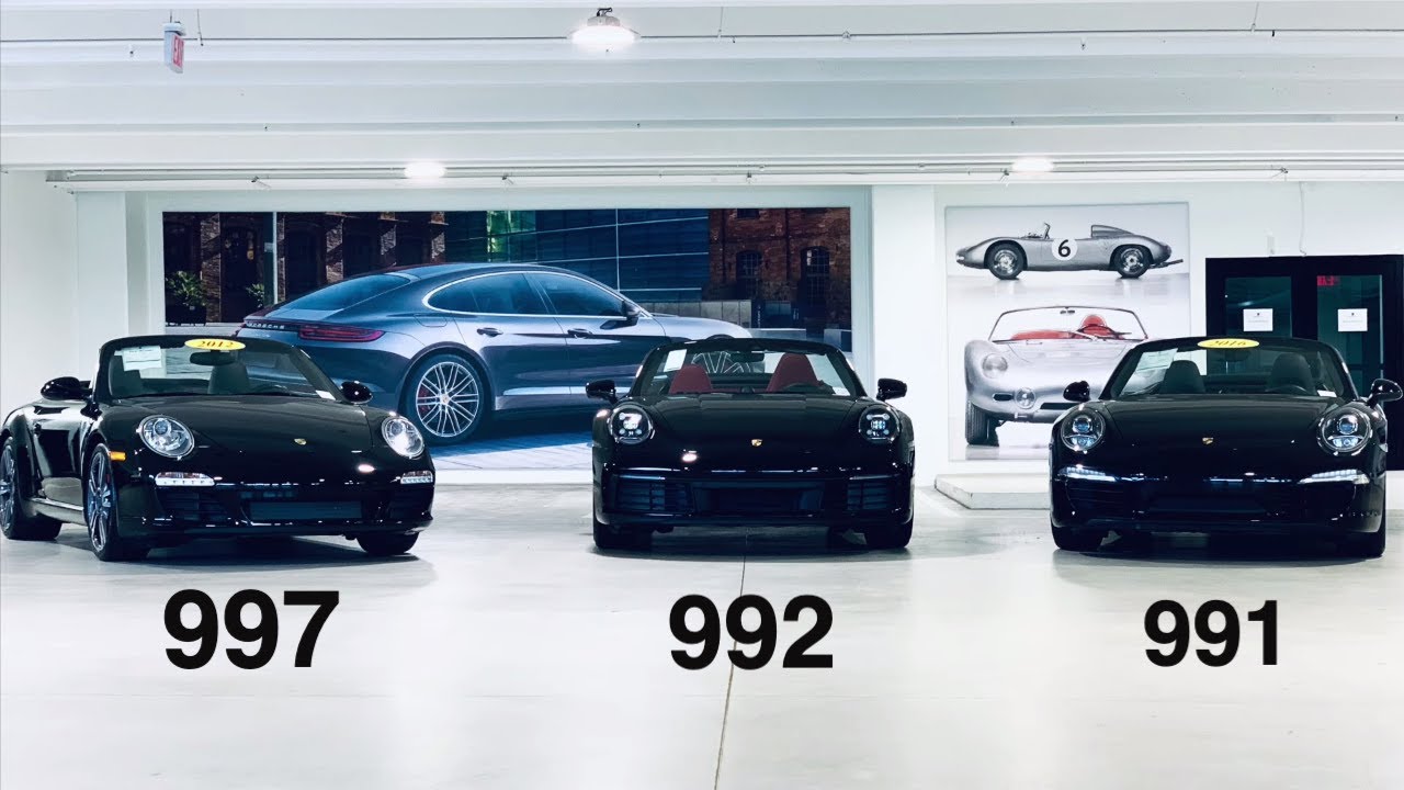 The Evolution of Porsche 911 (997 vs 991 992) - YouTube