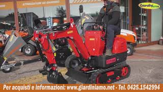 Mini Escavatore Blue Bird Mex 600