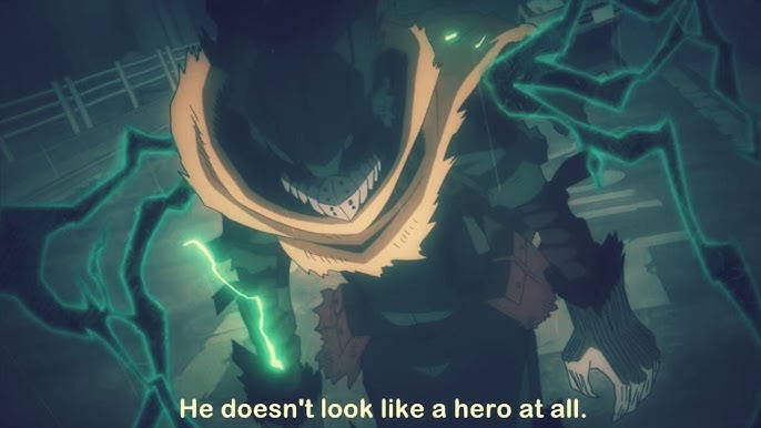 My Hero Academia mostra visual de Deku no arco Dark Hero