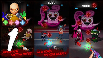 FNF Horror Battle: Music Shoot Gameplay Walkthrough #1 (Android, IOS)