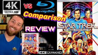 Star Trek Original 4 Movie Collection 4K UltraHD Blu Ray Review, 4K vs Blu Ray Comparison & Unboxing