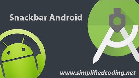 Android Snackbar with Floating Action Button