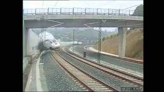 Raw Footage  Spain Train CRASH Near Santiago De Compostela