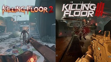 shooting in Killing floor 2 vs shooting in killing floor 3