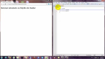 Yakın Kampüs - HTML5&CSS3 Ders 2 - HTML5 ve CSS3 Editör İndirme ve İlk Basit HTML5 Sayfası